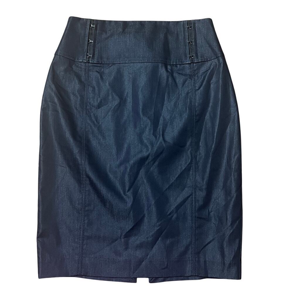 Express Charcoal Black High Waist Pencil Skirt Size 00